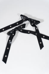 Accented Bow Hair Clips