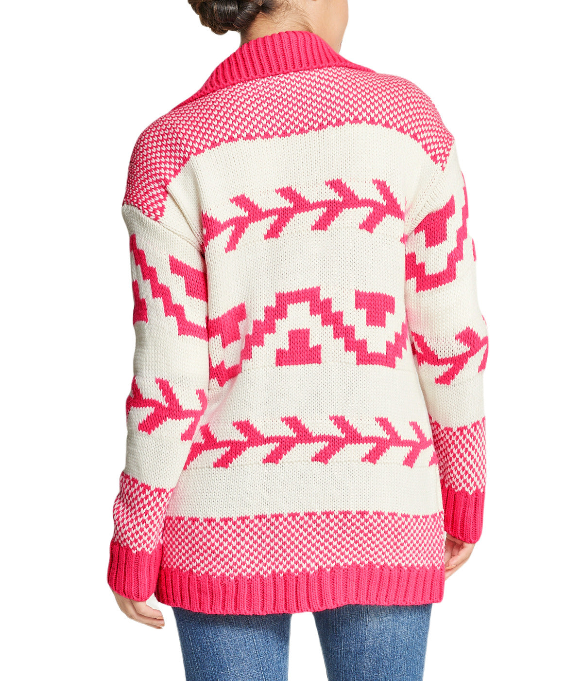 Belted Nordic Cardigan