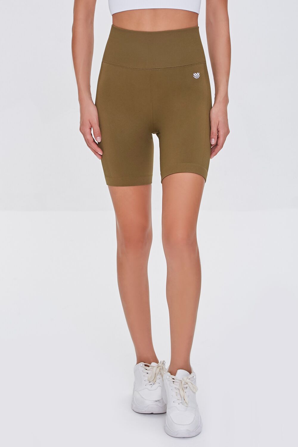 Active Seamless High-Rise Biker Shorts