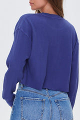 Butterfly Graphic Cropped Tee