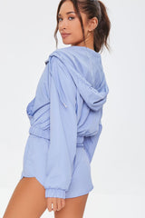 Active Hooded Windbreaker Jacket