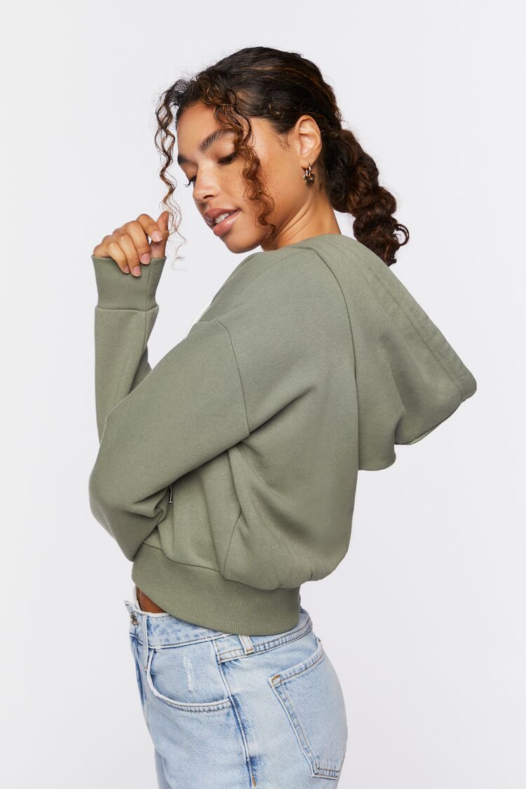 Basic Fleece Zip-Up Hoodie