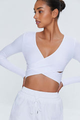 Active Seamless Crisscross Crop Top