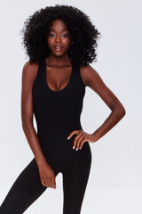 Active Open-Back Jumpsuit