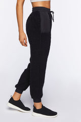 Active Faux Shearling Joggers