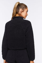 Active Faux Shearling Pullover
