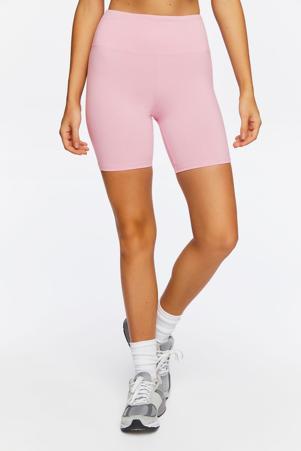Active High-Rise Biker Shorts
