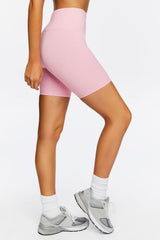 Active High-Rise Biker Shorts