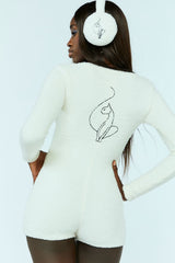 Baby Phat Fuzzy Lounge Romper