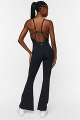 Active Flare-Leg Cami Jumpsuit