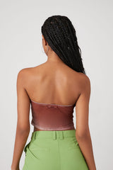 Butterfly Cropped Tube Top