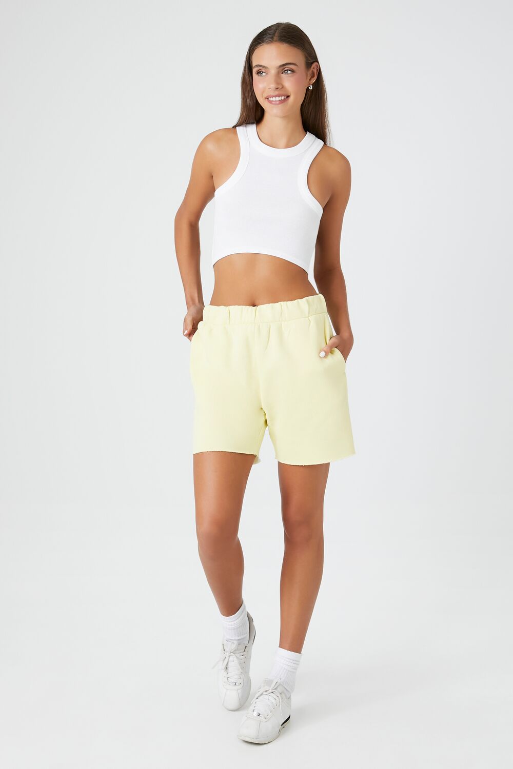 Active Fleece Mineral Wash Sweatshorts