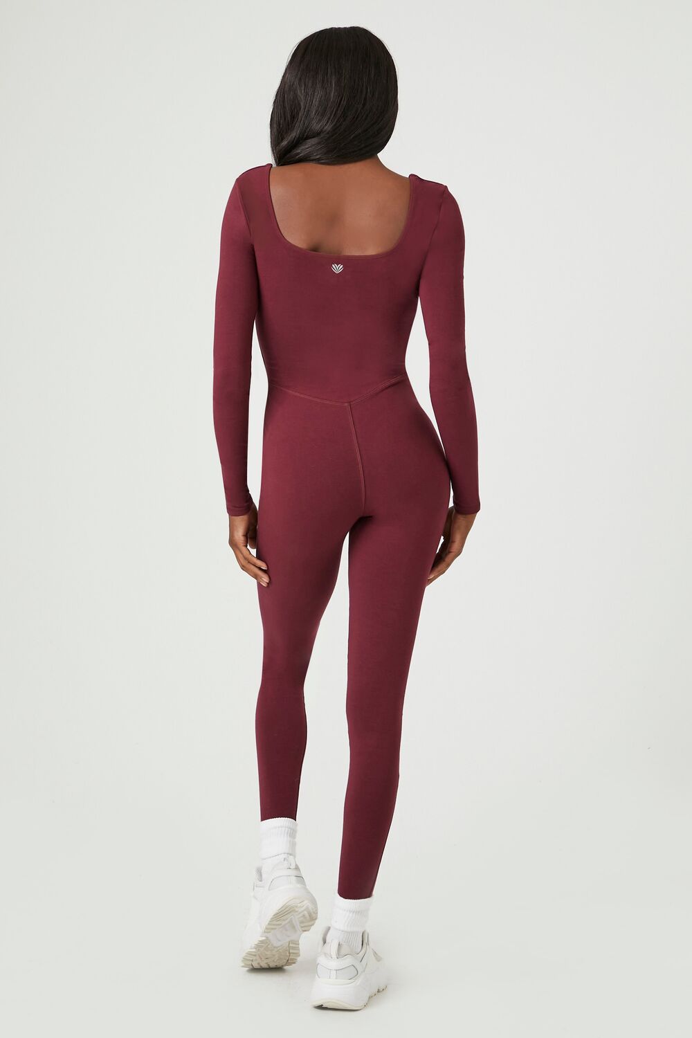 Active Long-Sleeve Corset Jumpsuit