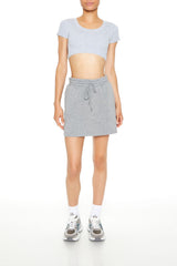 Active Seamless Cropped Tee