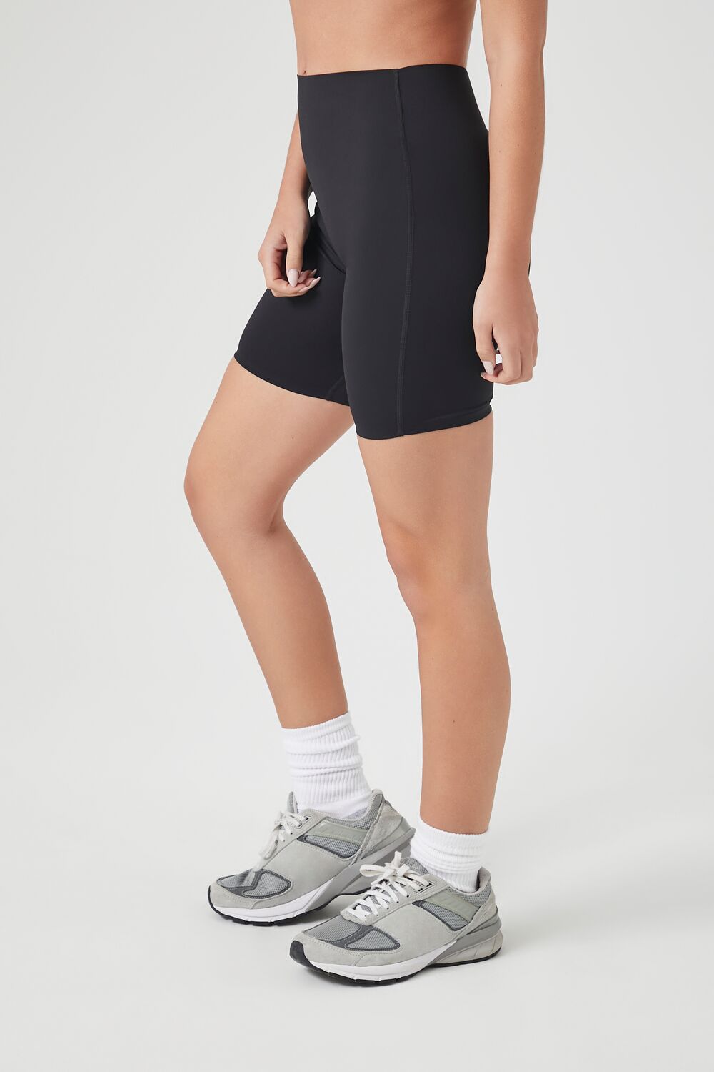 Active High-Rise Biker Shorts
