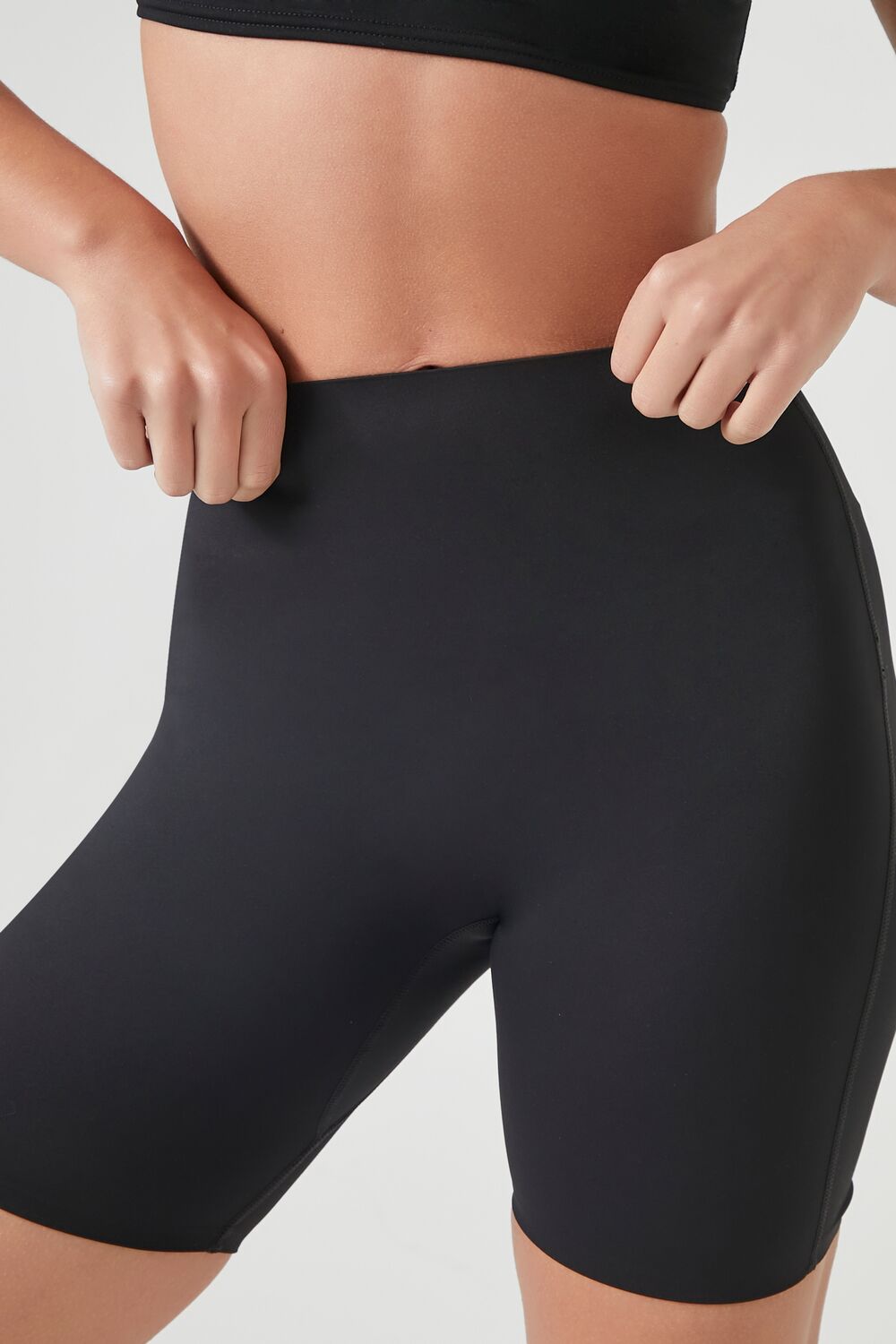 Active High-Rise Biker Shorts