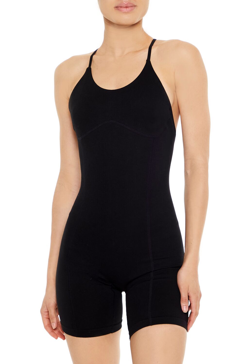 Active Seamless Crisscross Romper