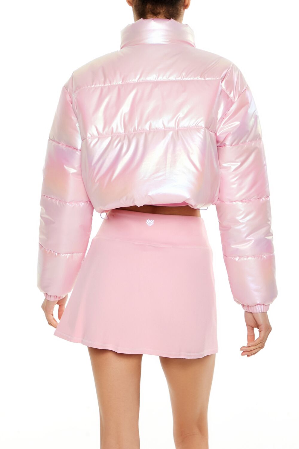 Active Iridescent Puffer Jacket