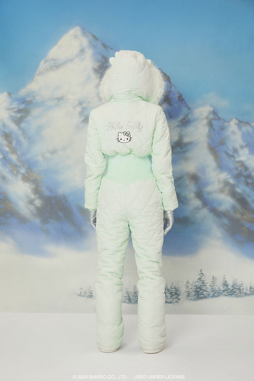 Active Quilted Hello Kitty Jumpsuit