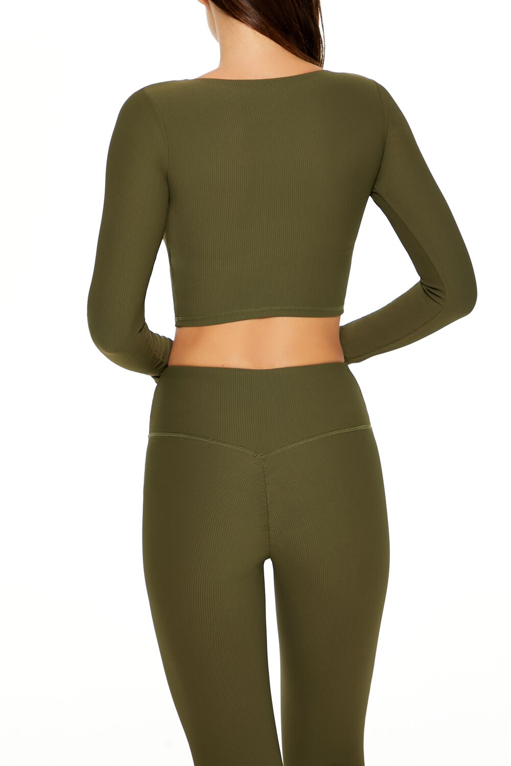 Active Square-Neck Crop Top