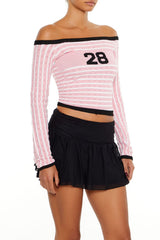28 Off-the-Shoulder Sweater