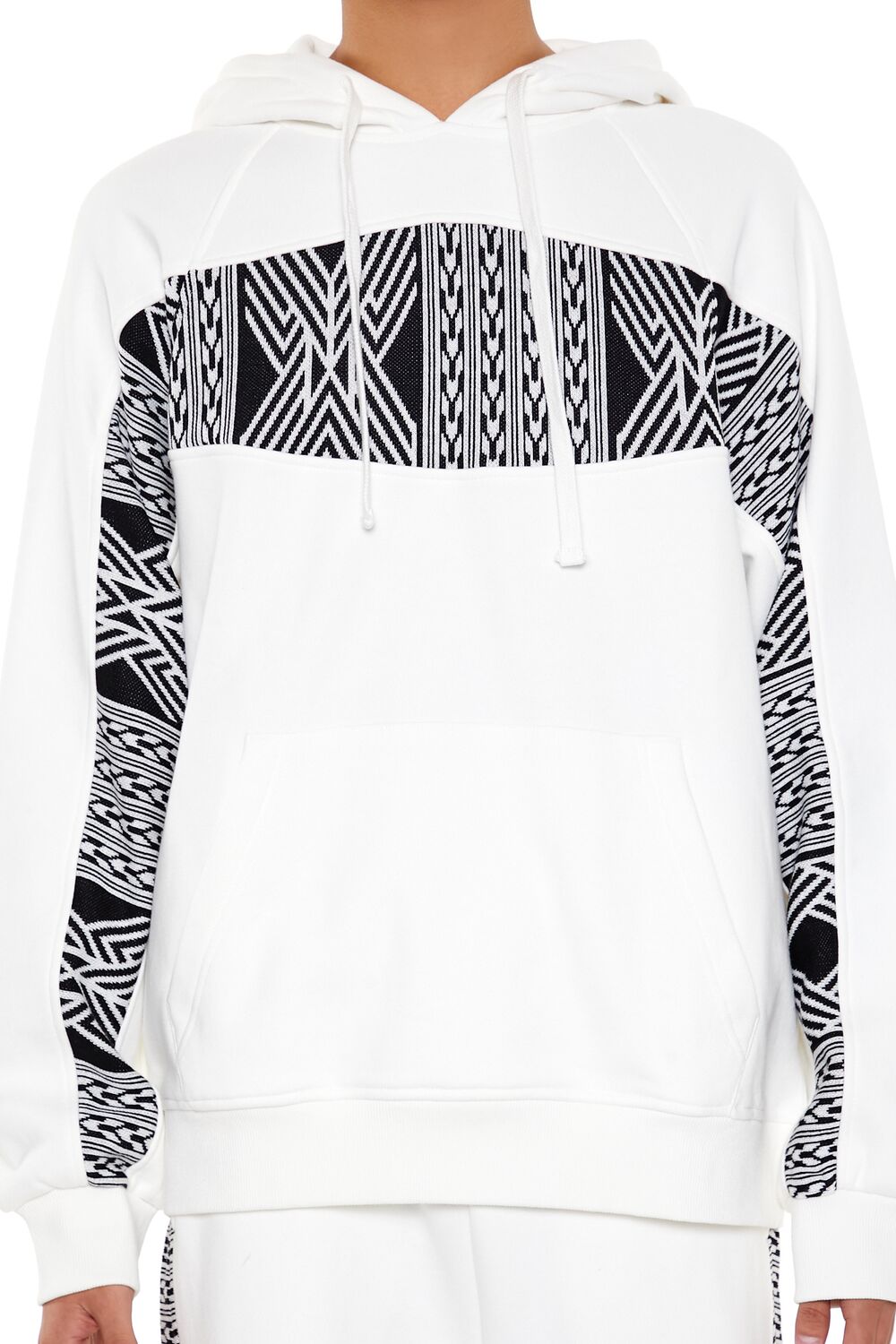 Abstract French Terry Hoodie