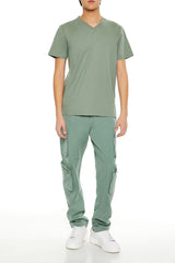 Basic Cotton V-Neck Tee