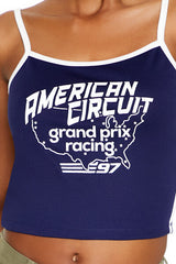 American Circuit Cropped Cami